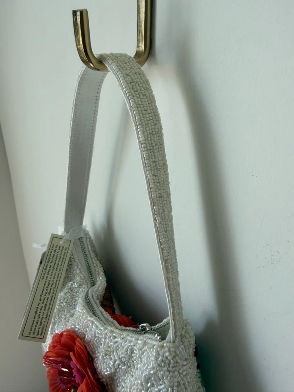 Beaded Butterfly Floral sequins Shoulder Bag